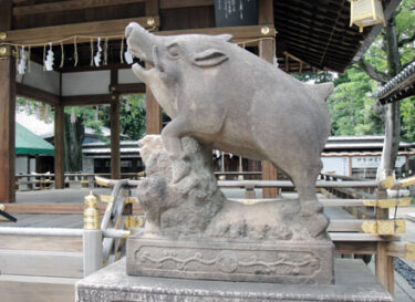 【京都】 御所の前の猪の護王神社　レポート