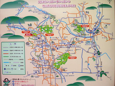 明日香村　地図
